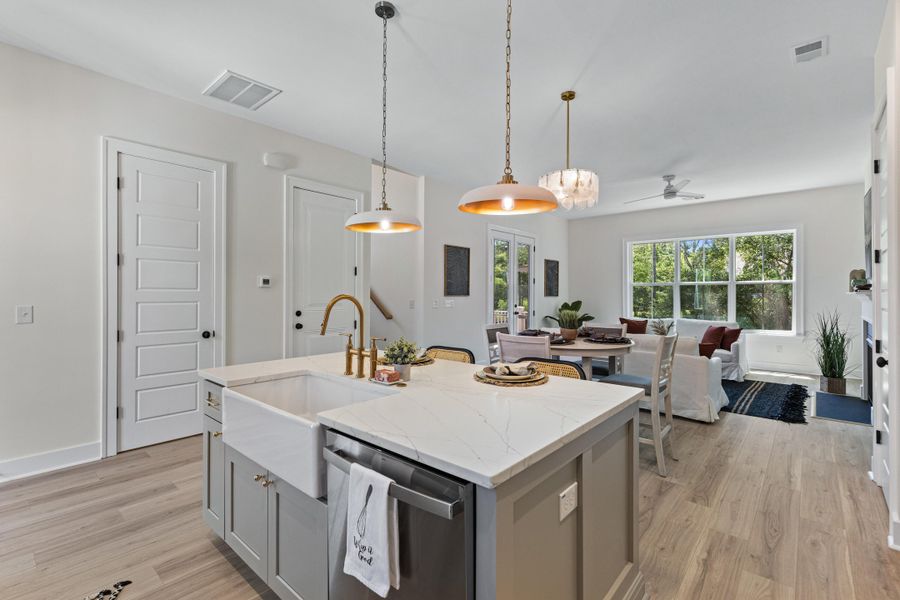 Furnished interior view inside a new home in , Mount Pleasant (Image 19).