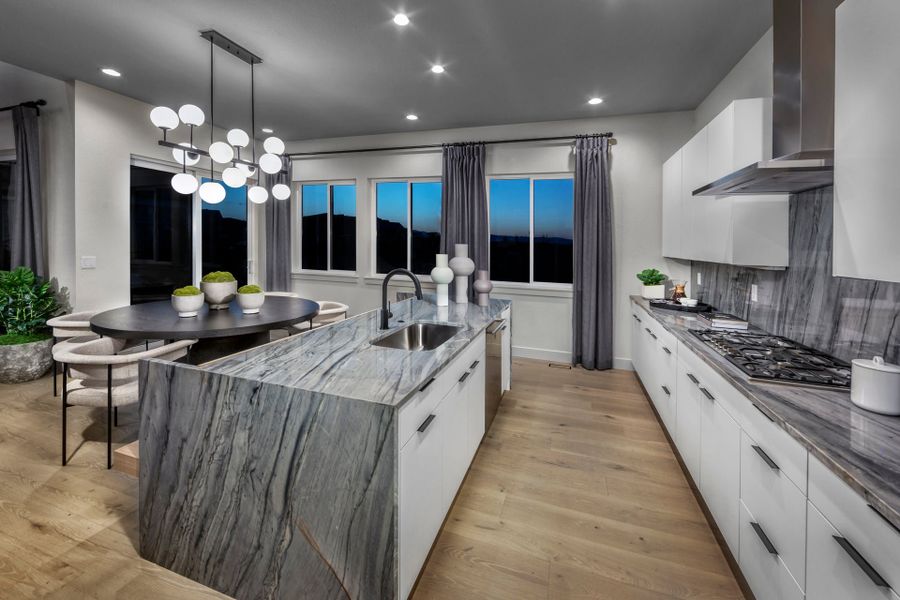 Representative furnished interior of a home built from the 4 by Trumark Homes in Festival at RainDance, Windsor (Image 25).