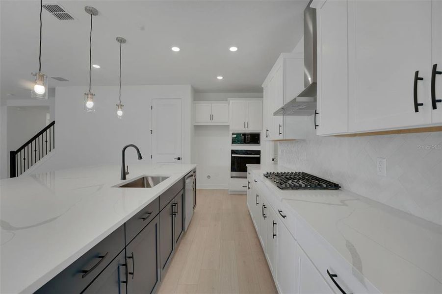 Furnished interior view inside a new home in Palms at Windermere, Windermere (Image 12).