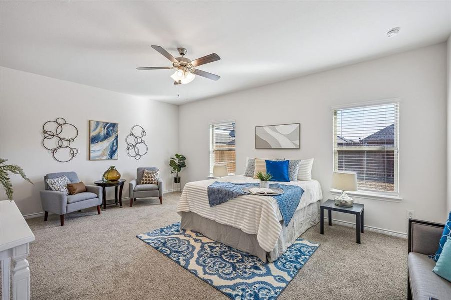 Furnished interior view inside a new home in , Princeton (Image 8).