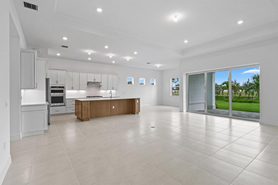 Furnished interior view inside a new home in Avondale at Avenir, Palm Beach Gardens (Image 6).