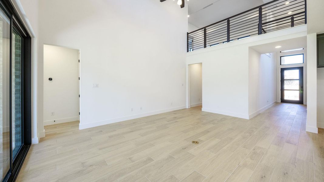 Spacious, unfurnished interior of a new home in Parkside on the River, Georgetown (Image 8). Spacious, unfurnished interior of a new home in Parkside on the River, Georgetown (Image 8).