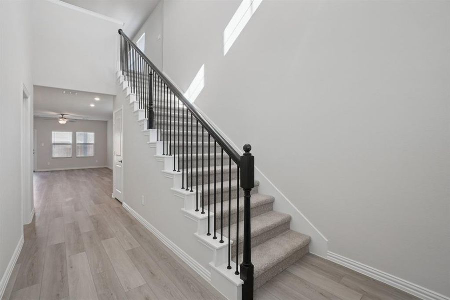 Spacious, unfurnished interior of a new home in Trails of Lavon - Spring Series, Lavon (Image 21).