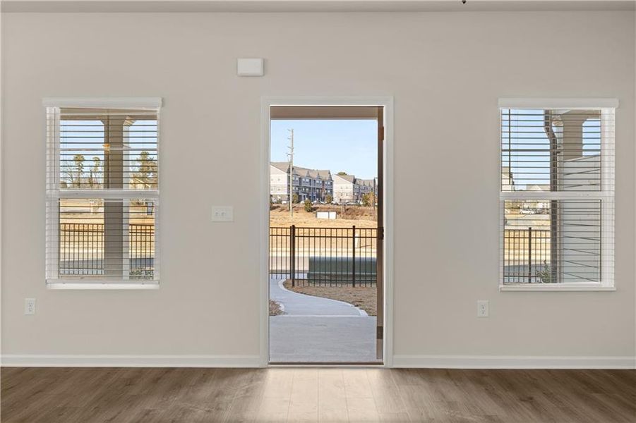Spacious, unfurnished interior of a new home in Lake Carlton, Loganville (Image 12).