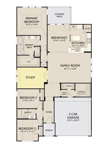 The Cheyenne floor plan The Cheyenne floor plan