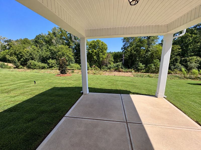 Exterior details and patio area of a home in Ashton Park, Monroe (Image 2).