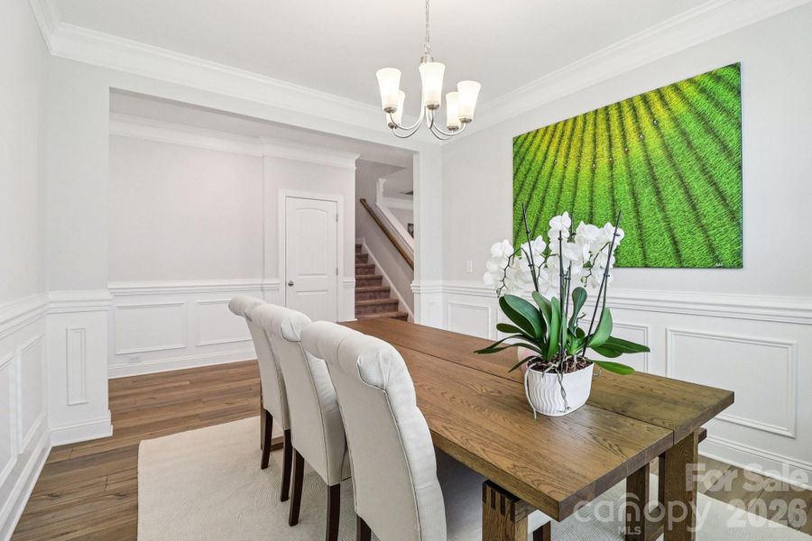 Furnished interior view inside a new home in Hadleigh Park, Lexington (Image 18).