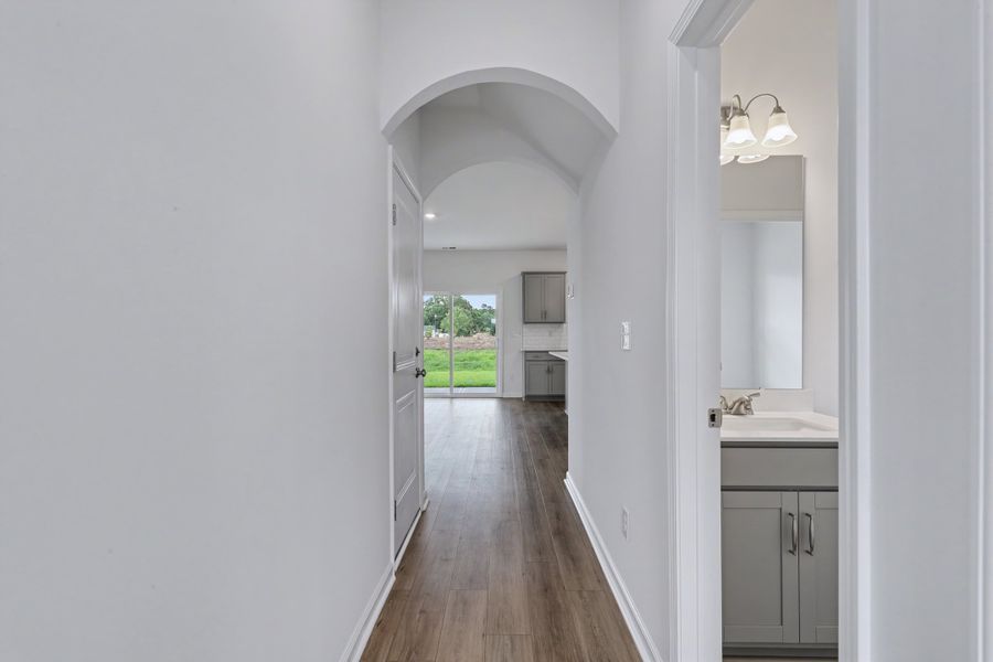 Spacious, unfurnished interior of a new home in Garden Grove, Conway (Image 21). Spacious, unfurnished interior of a new home in Garden Grove, Conway (Image 21).