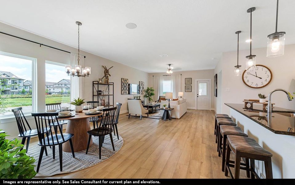 Furnished interior view inside a new home in Pecan Estates, Crosby (Image 19).