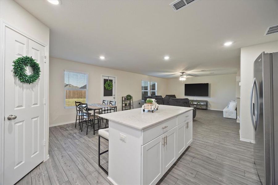 Furnished interior view inside a new home in Verandah, Royse City (Image 11).