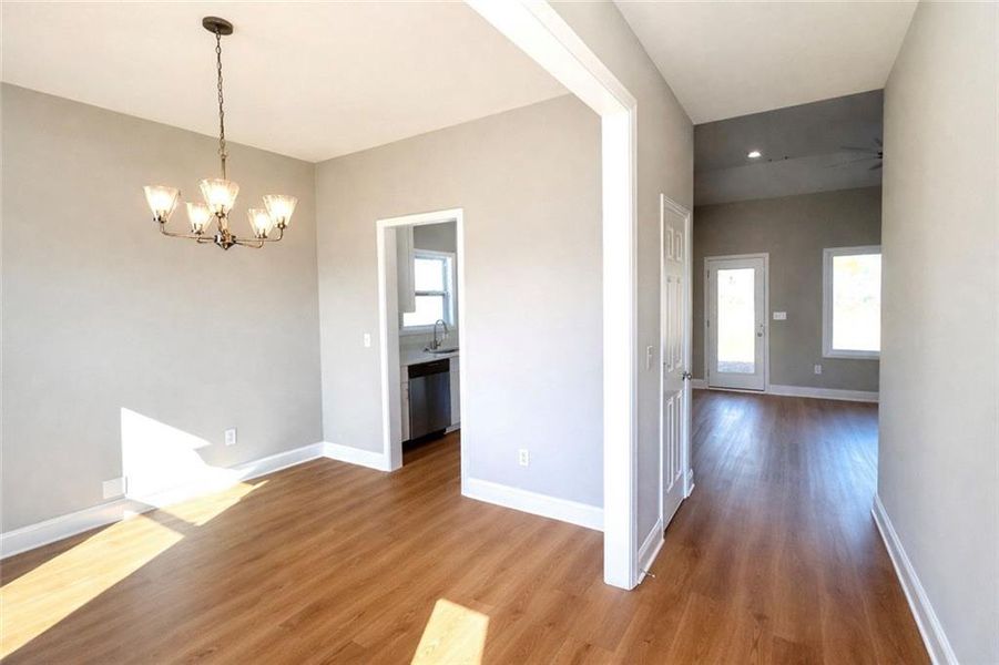 Spacious, unfurnished interior of a new home in , Griffin (Image 27).