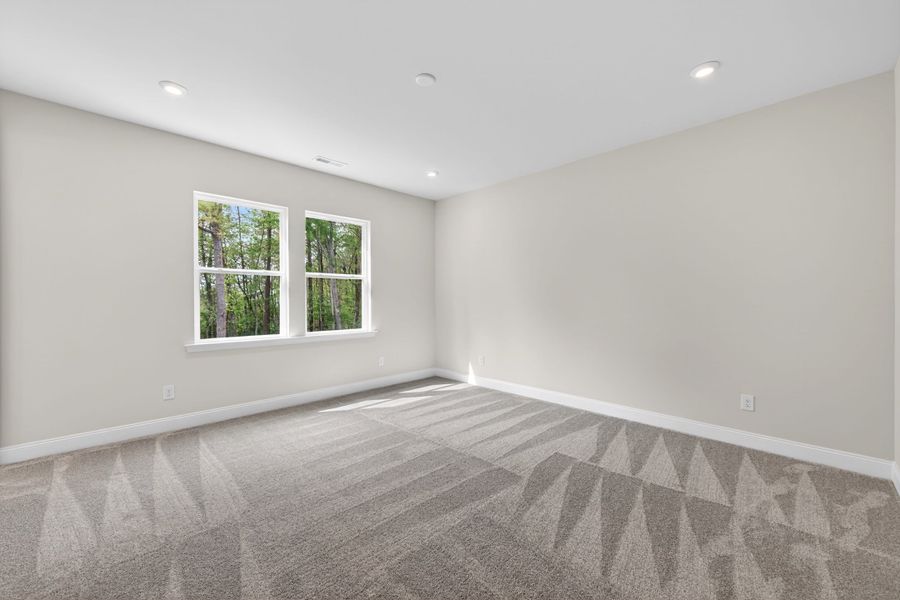 Spacious, unfurnished interior of a new home in Archer Row, Charlotte (Image 40). Spacious, unfurnished interior of a new home in Archer Row, Charlotte (Image 40).
