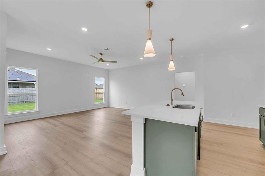 Please Note: These interior photos are not of the actual home but are of a completed one with a similar floor plan. Finishes, features, and layouts may vary.