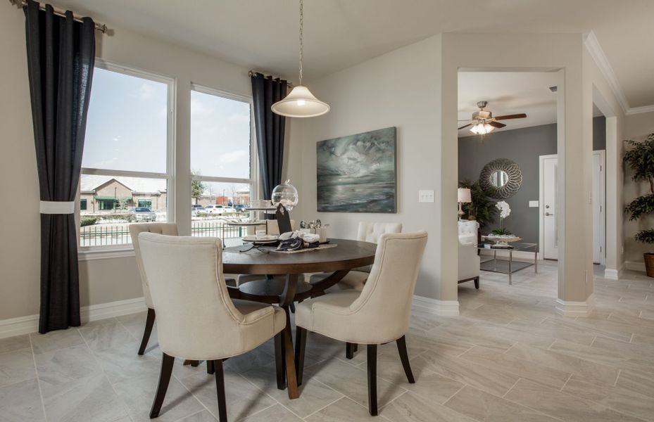 Representative furnished interior of a home built from the Napa Valley by Del Webb in Del Webb at Trinity Falls, McKinney (Image 16).
