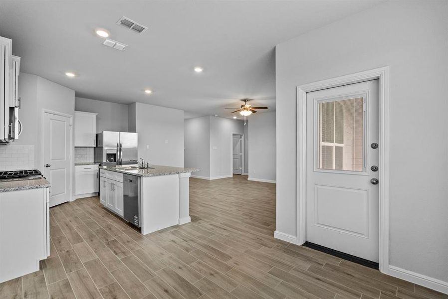 Furnished interior view inside a new home in Terra Trace, Fort Worth (Image 7).
