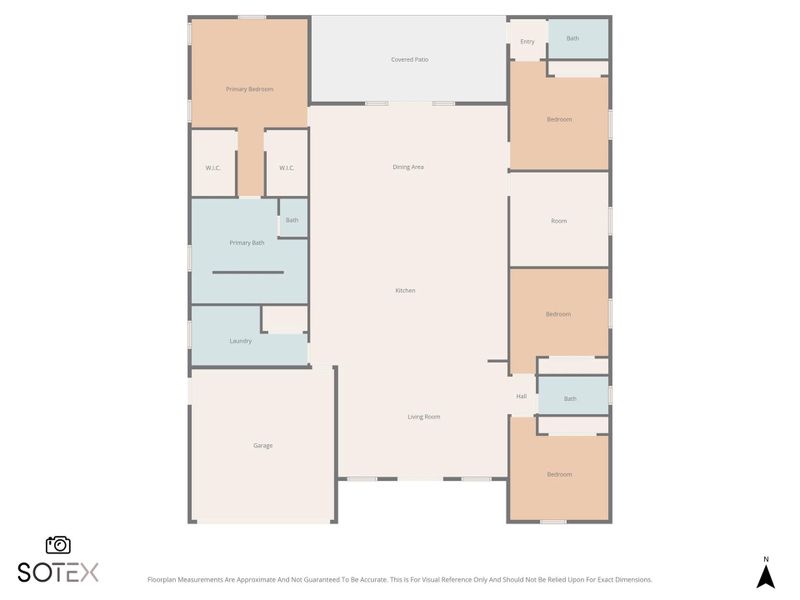 2D floor plan layout of this home in , Loxahatchee, FL (Image 5).