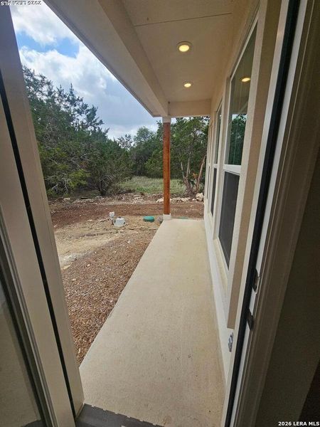 Exterior details and patio area of a home in , Spring Branch (Image 3).