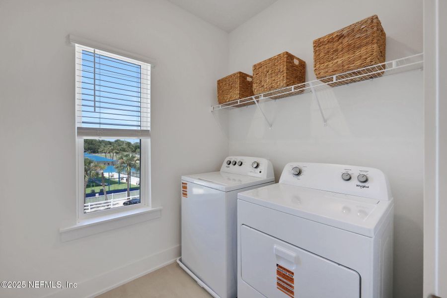 Furnished interior view inside a new home in North Beach Townhomes, Jacksonville Beach (Image 11).