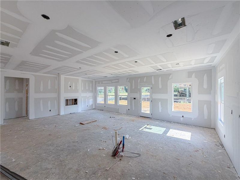 In-progress construction of a new home in , Rockmart, GA (Image 5).