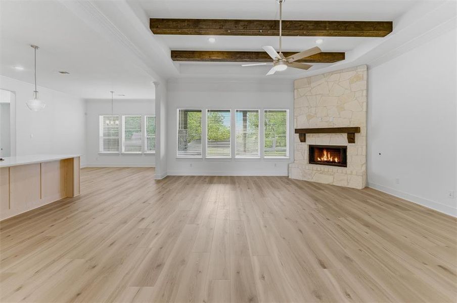 Spacious, unfurnished interior of a new home in Grayson Ridge, Van Alstyne (Image 14).
