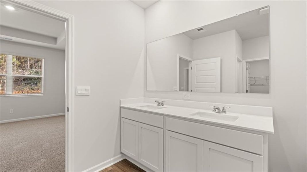 Furnished interior view inside a new home in Cedar Ridge - Locust Grove Station, Locust Grove (Image 4).