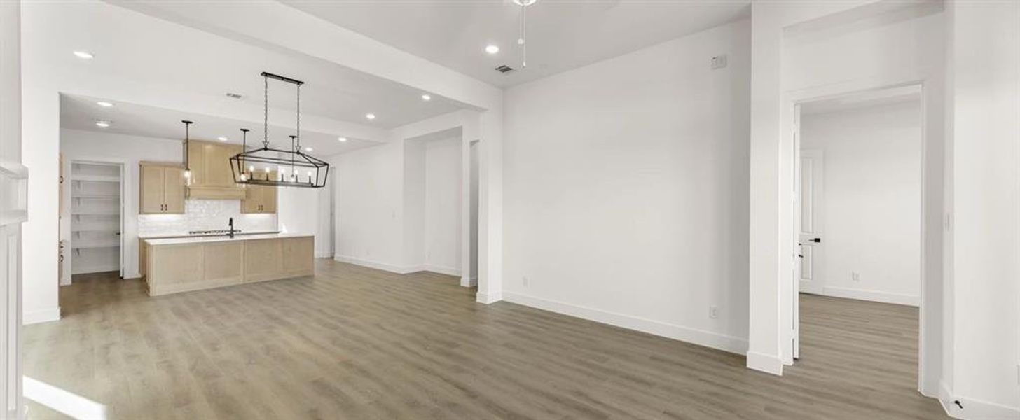 Open Kitchen-Dining Room