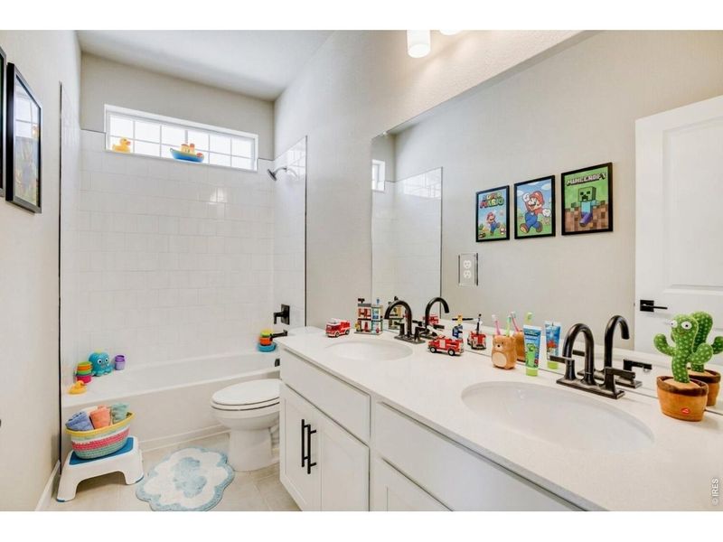 Furnished interior view inside a new home in Farmstead, Berthoud (Image 7). Furnished interior view inside a new home in Farmstead, Berthoud (Image 7).