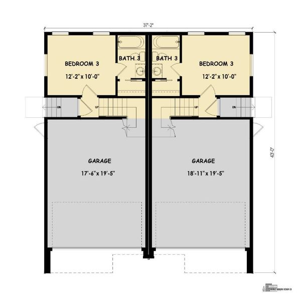 2D floor plan layout of this home in , Houston, TX (Image 2).