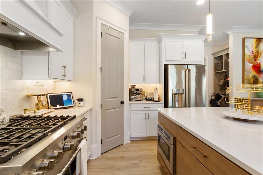 Furnished interior view inside a new home in , Marietta (Image 14).