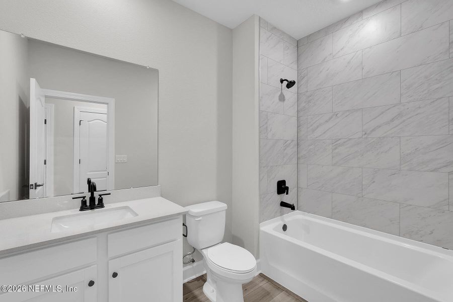 Furnished interior view inside a new home in Westport Landing, Jacksonville (Image 8).