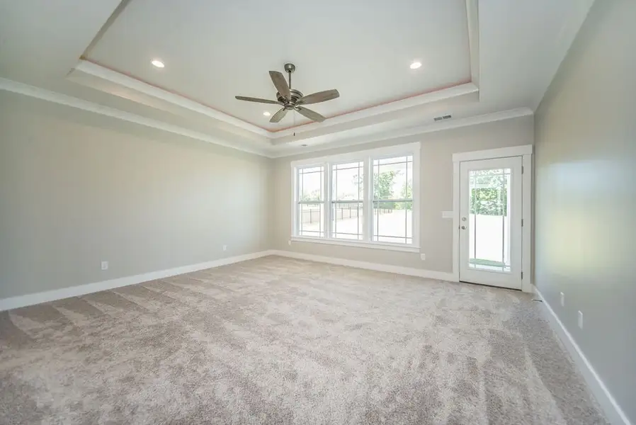 Representative unfurnished interior of a home built from the Beaumont Elite by Enchanted Homes in Smokey Hills, Campobello (Image 53).
