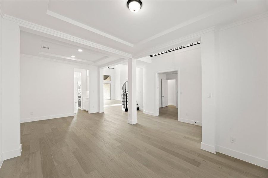 Spacious, unfurnished interior of a new home in Cambridge Estates - Harwood, Prosper (Image 25).