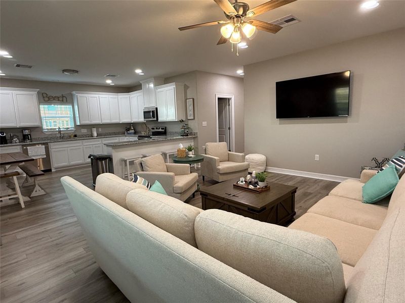 Furnished interior view inside a new home in , Surfside Beach (Image 13).