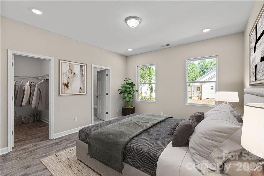 Furnished interior view inside a new home in , Salisbury (Image 7). Furnished interior view inside a new home in , Salisbury (Image 7).