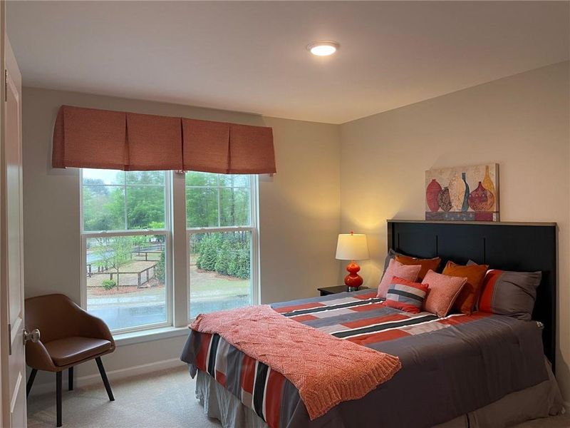 Furnished interior view inside a new home in The Collection at Wolf Creek, Lawrenceville (Image 19).