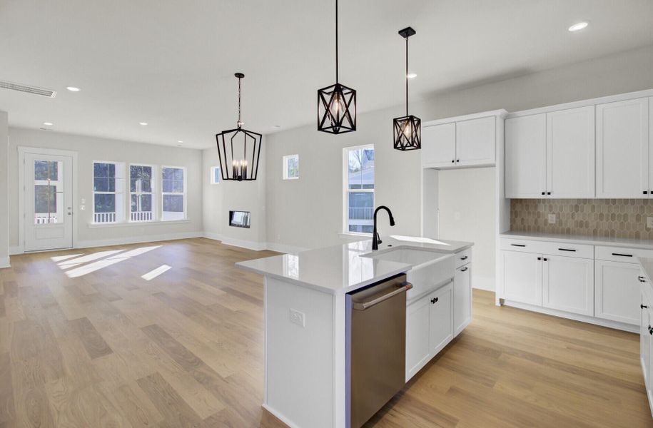 Furnished interior view inside a new home in , Johns Island (Image 12). Furnished interior view inside a new home in , Johns Island (Image 12).