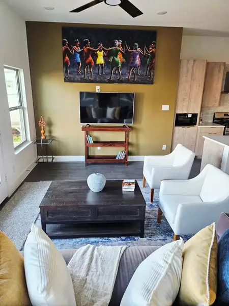 Furnished interior view inside a new home in , Houston (Image 11).