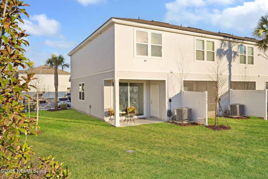 Exterior details and patio area of a home in , St. Johns (Image 23).