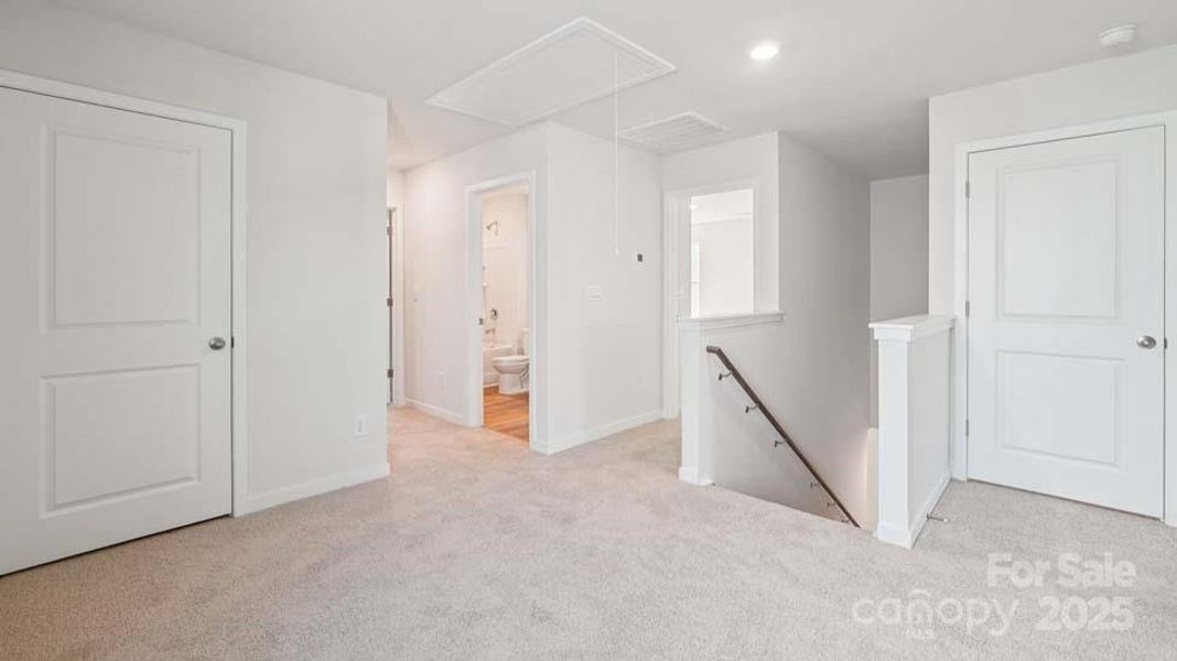 Spacious, unfurnished interior of a new home in Cardinal Creek, Charlotte (Image 17).