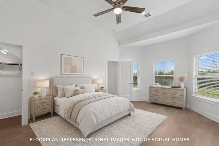 Furnished interior view inside a new home in Miller's Pond, Rosenberg (Image 15).