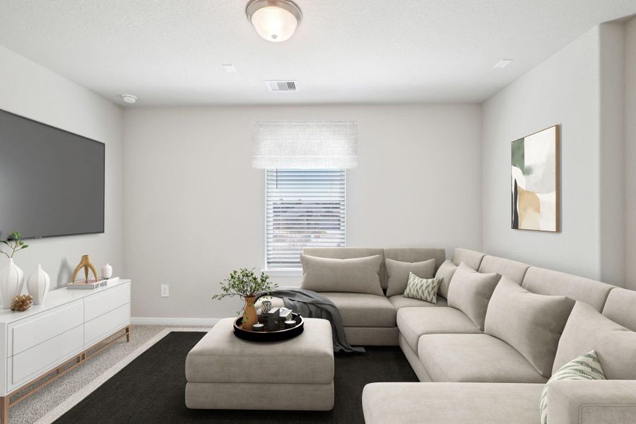 Photo is not of the actual home but is an inspirational photo of builder’s model home and may depict options, furnishings, and/or decorator features that are not included.