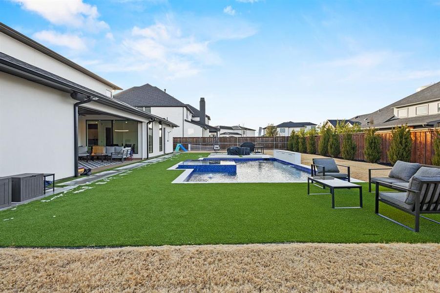 Exterior details and patio area of a home in , Frisco (Image 3).