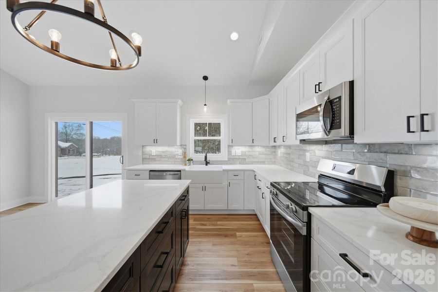 Furnished interior view inside a new home in , Maiden (Image 13).