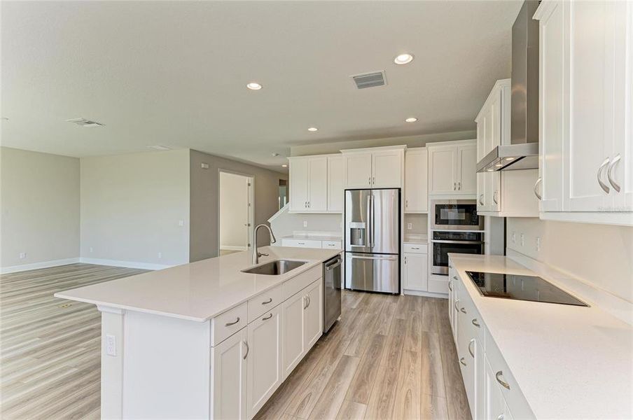 Furnished interior view inside a new home in Mirada, San Antonio (Image 13).