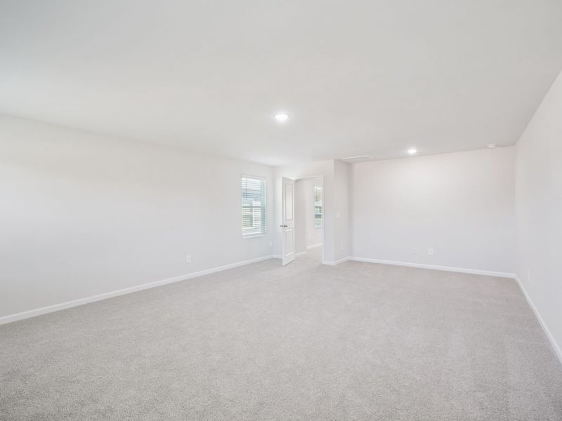 Spacious, unfurnished interior of a new home in Marshburn Landing - Signature Series, Wendell (Image 25).