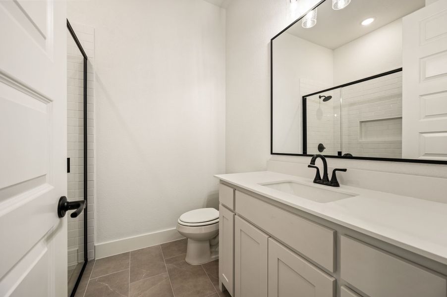 Furnished interior view inside a new home in Parks of Aledo, Aledo (Image 16).