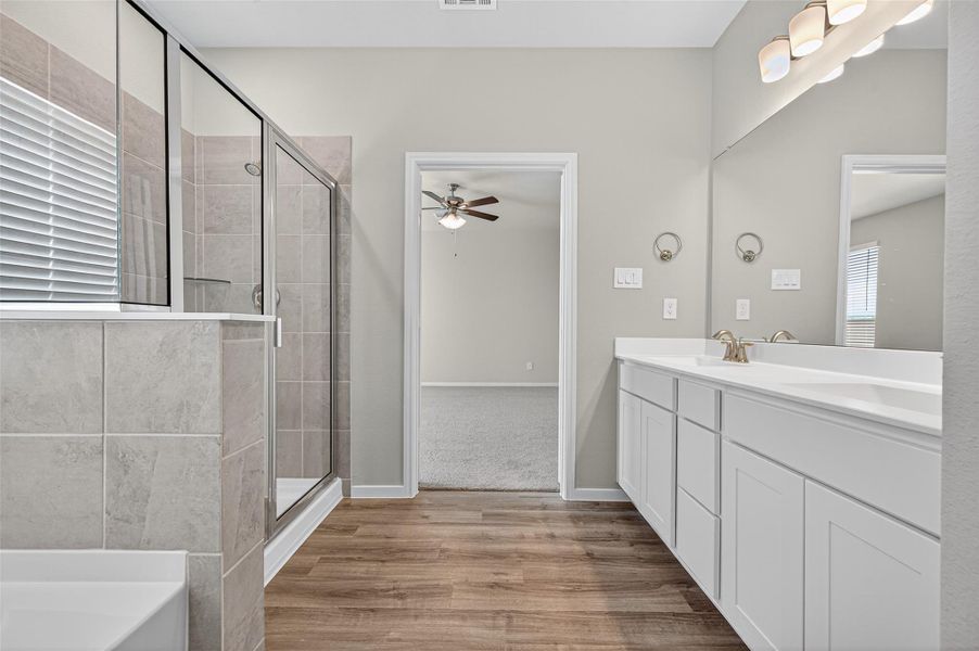 Furnished interior view inside a new home in Cypress Green, Hockley (Image 10).