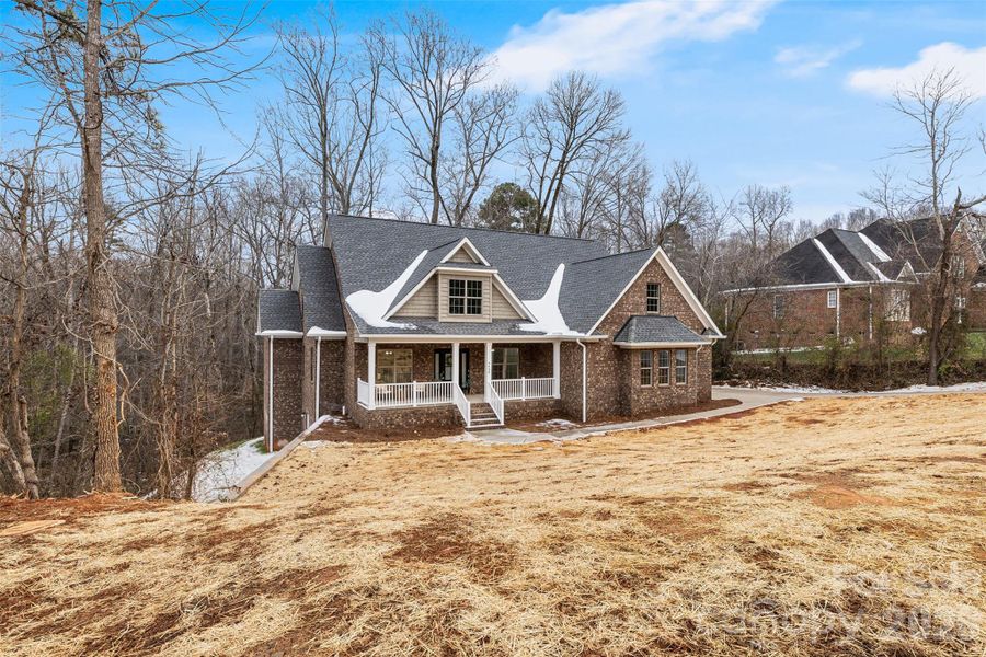 In-progress construction of a new home in , Gastonia, NC (Image 37).