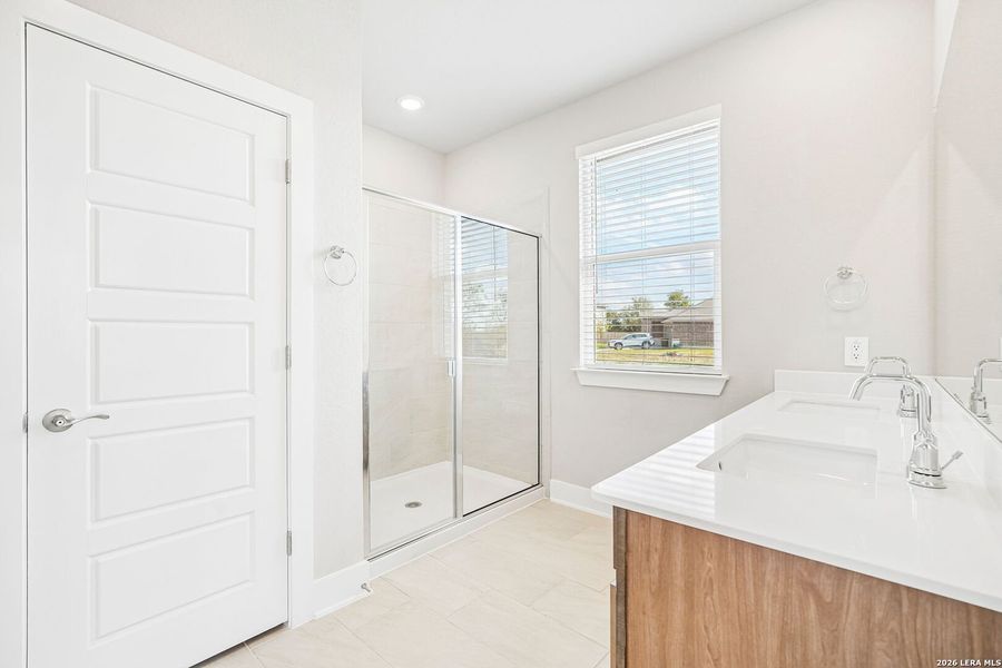 Furnished interior view inside a new home in Carmel Ranch, Schertz (Image 8).