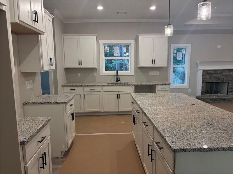 Furnished interior view inside a new home in , Dallas (Image 11).